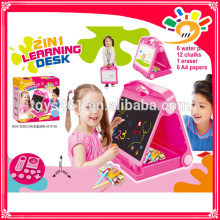 Hot Selling Plastic 2 In 1 Educational Toy Kids Learning Desk